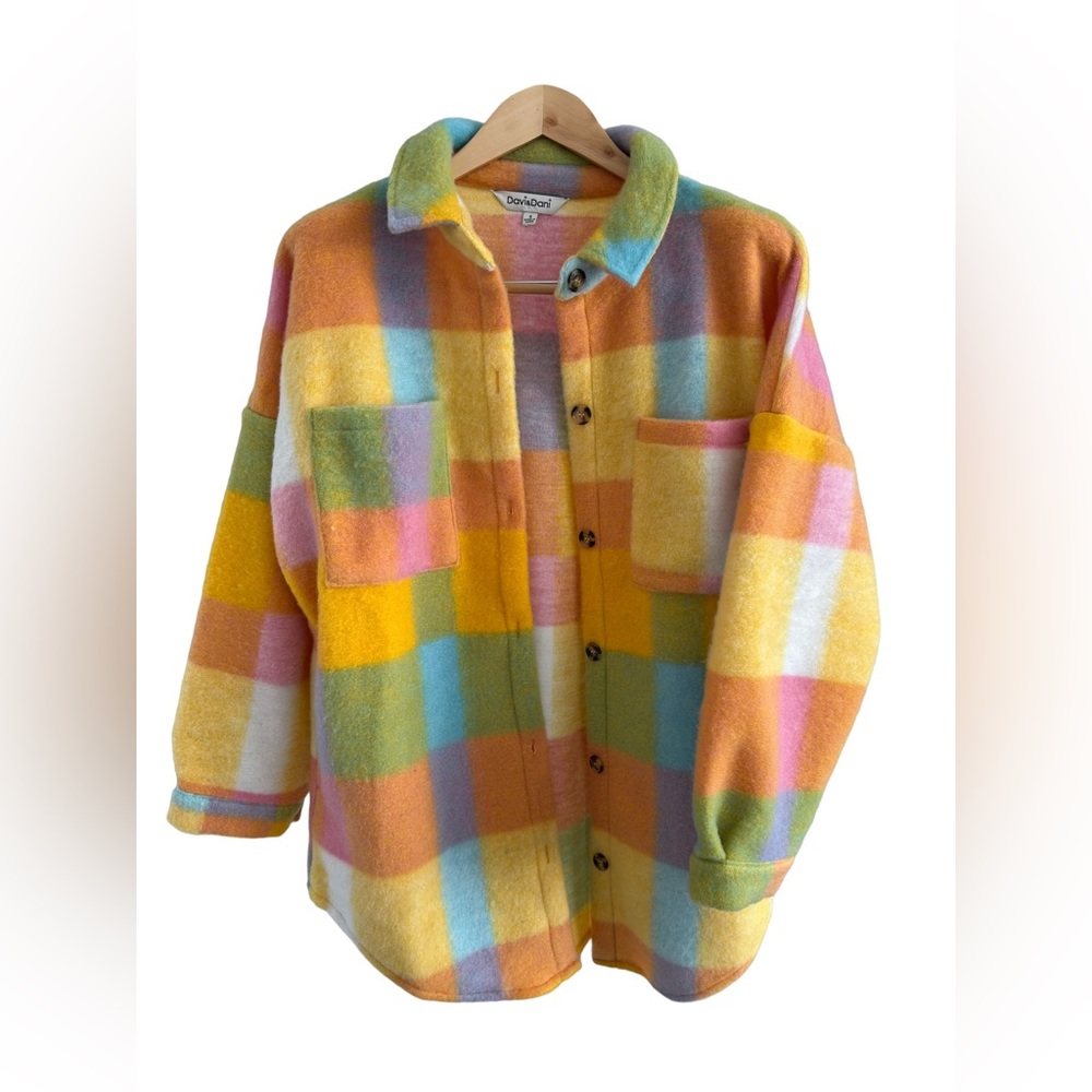 Davi & Dani, fleece shirt jacket